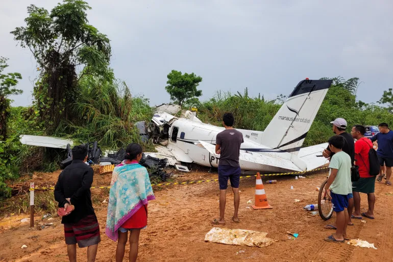 ब्राजिलमा क्याराभान विमान दुर्घटना, चालकसहित १२ जनाको मृत्यु