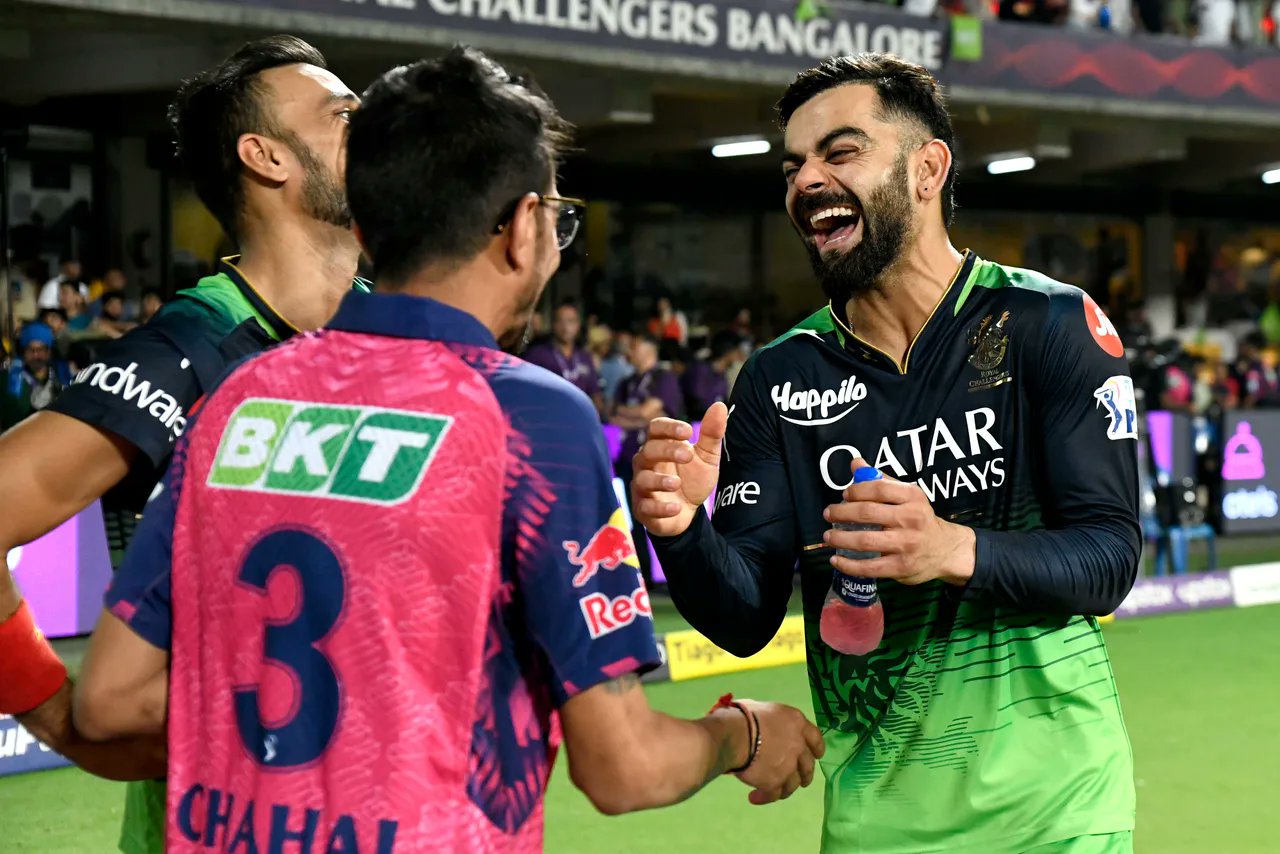 टस जितेर बलिङ रोज्दा हार्यो राजस्थान, विराटको शून्य रन
