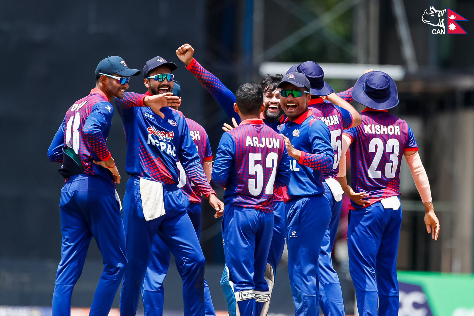 दीपेन्द्रले दिलाए नेपाललाई पहिलो सफलता, कप्तान ऋतुराजको लिए विकेट