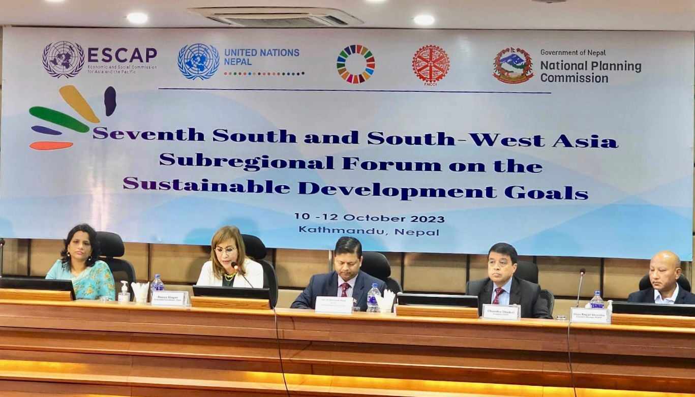 FNCCI President Dhakal Highlights Private Sector's Role in Advancing SDGs