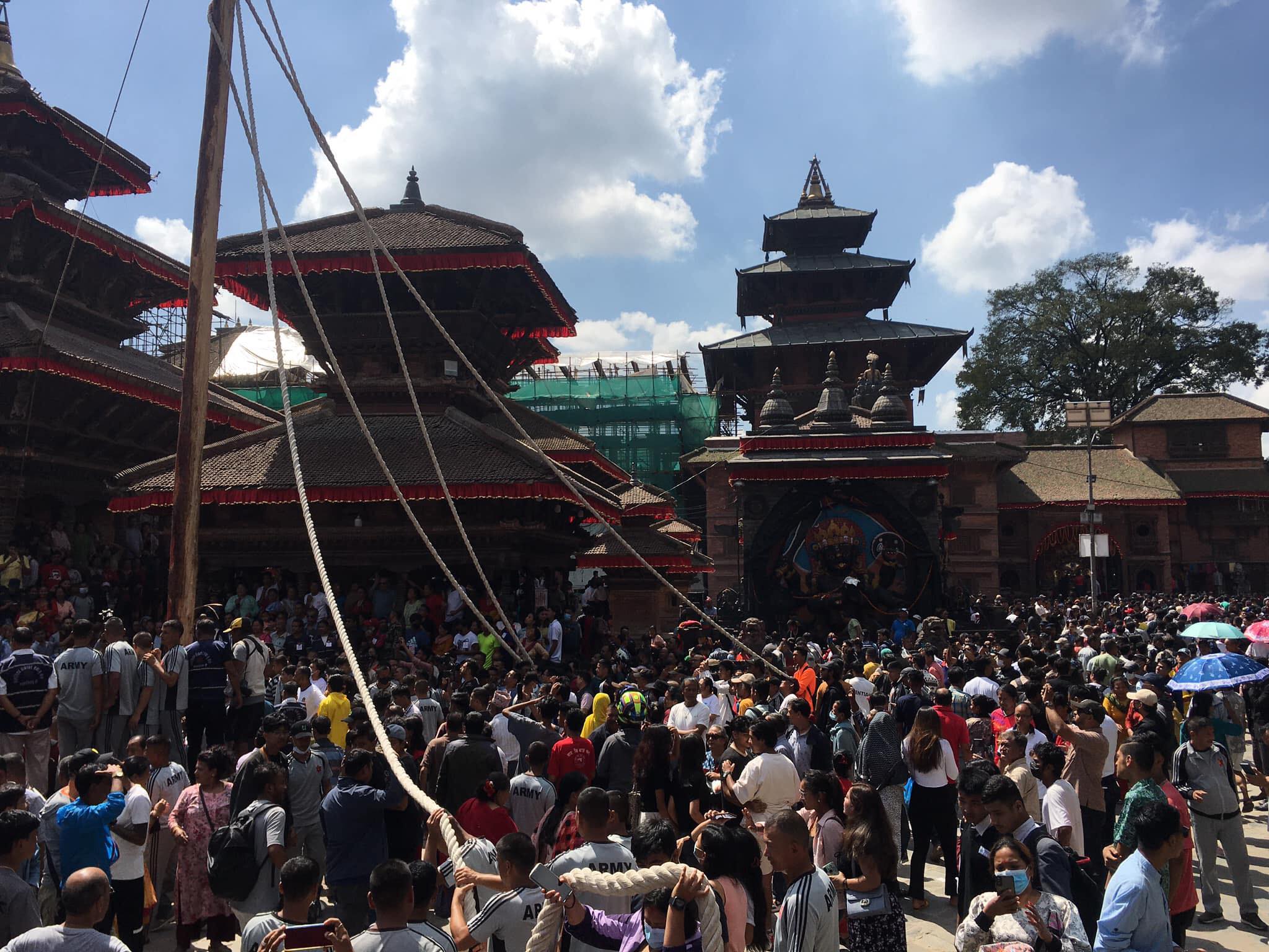 आज इन्द्रजात्रा मनाइँदै, काठमाडौं उपत्यकामा सार्वजनिक विदा