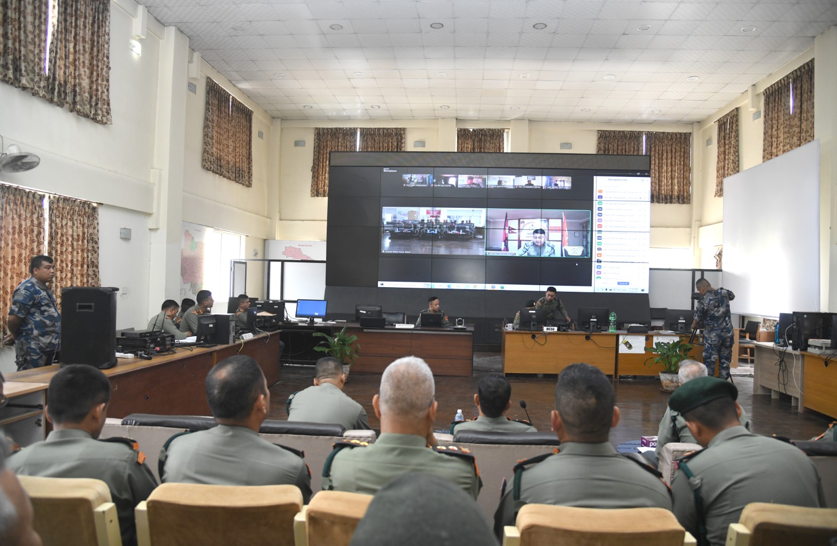 मनसुनजन्य विपद् प्रतिकार्यका लागि तयार रहन सशस्त्र प्रहरीलाई एआईजी पौडेलको निर्देशन