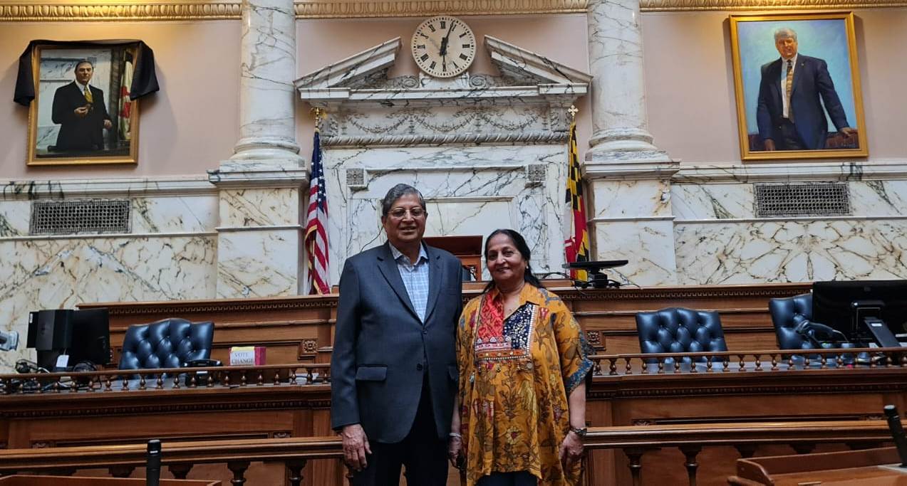 दुगड ग्रुपका अध्यक्ष मोतीलाल दुगड अमेरिकाको मेरिल्याण्ड राज्यसभाद्वारा सम्मानित