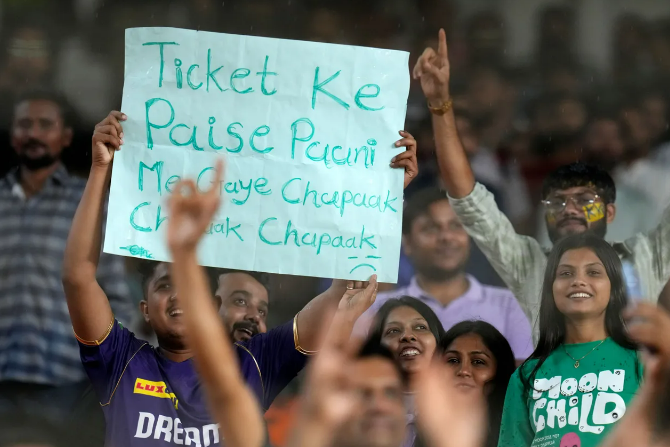 आईपीएलमा गुजरात र कोलकाताबीचको खेल रद्द