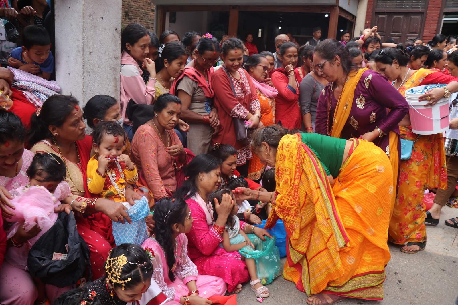 काभ्रेमा रजस्वला तथा बेल विवाह नभएका १० हजार कन्या पुजिँदै