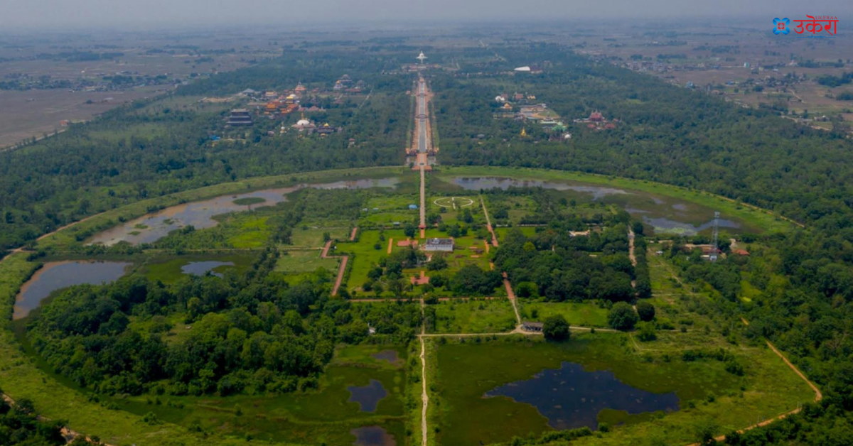 गुरुयोजना विपरीतका निर्माणले विश्वसम्पदा सूचीबाट हट्ने जोखिममा शान्तिभूमि लुम्बिनी