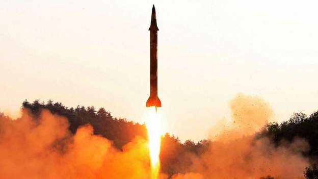 उत्तर कोरियाद्वारा जापान नजिकै मिसाइल प्रहार