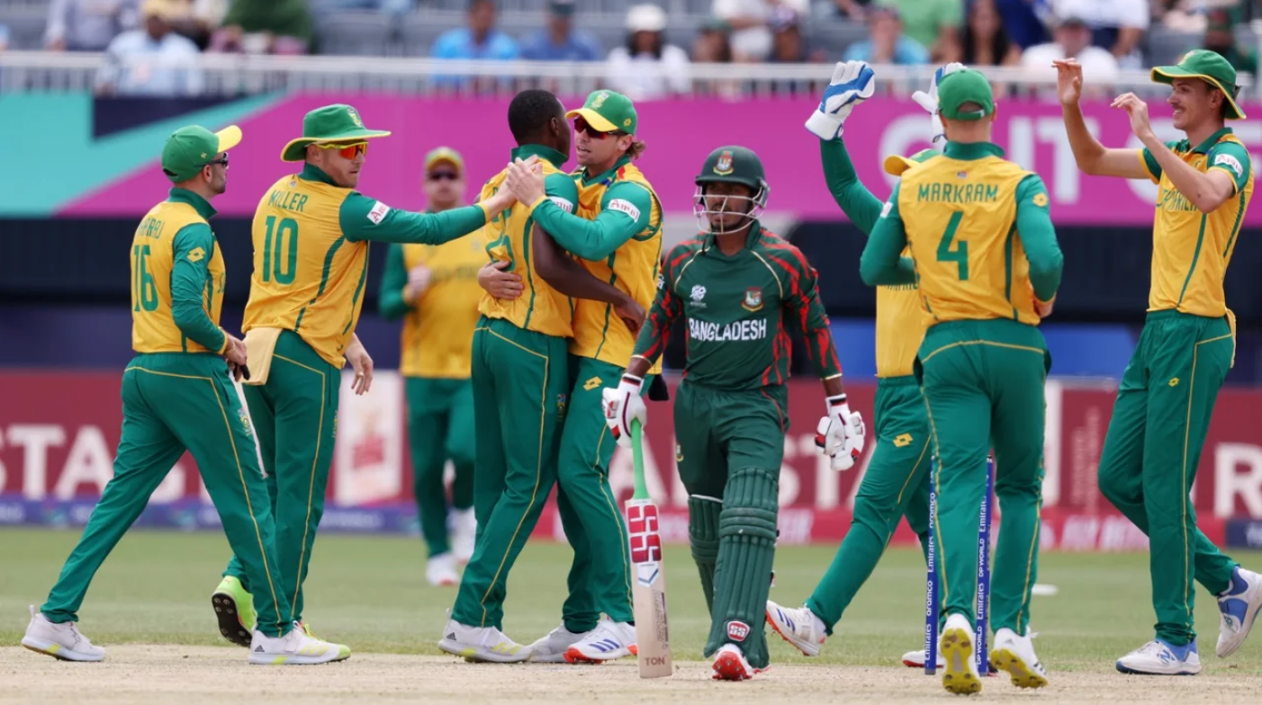 बंगलादेशलाई चार रनले हराउँदै दक्षिण अफ्रिका समूह ‘डी’को शीर्ष स्थानमा