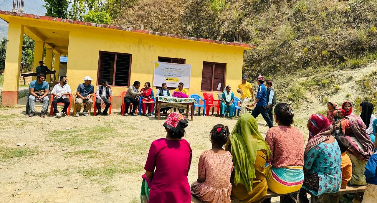 सिद्धार्थ बैंकको सहयोगमा रुकुमको जनप्रिय विद्यालय भवन पुनर्निर्माण सुरू
