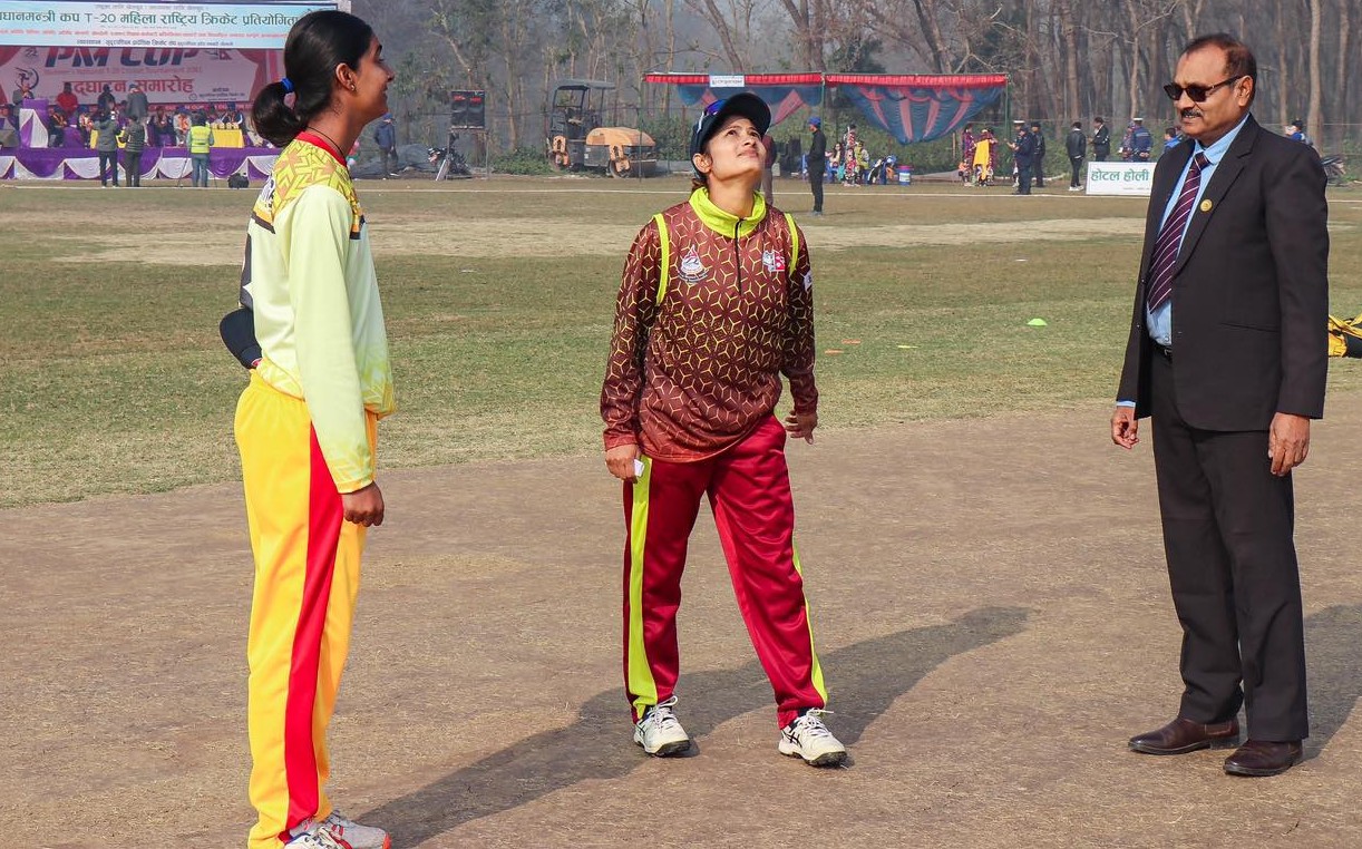 प्रधानमन्त्री कप महिला क्रिकेट : उद्घाटन खेलमा सुदूरपश्चिमले गण्डकीलाई सात विकेटले हरायो