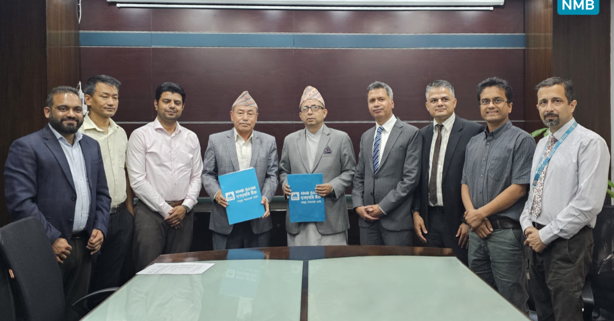 माथिल्लो मैवा जलविद्युत् आयोजनामा एनएमबि बैंकको वित्तीय व्यवस्थापन