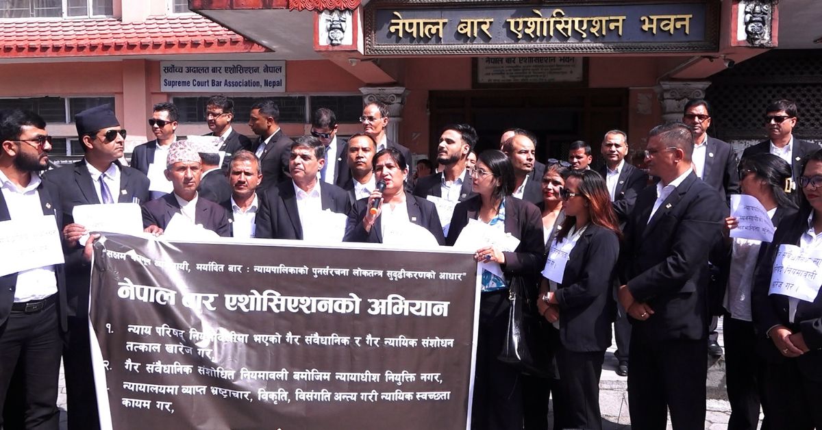 अवकाशमा जानुअघि प्रधानन्यायाधीशले न्यायाधीश सिफारिस गर्न खोजेपछि बारको विरोध