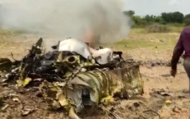 भारतीय वायुसेनाको विमान दुर्घटनाग्रस्त