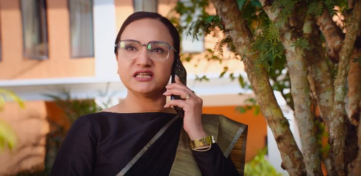 अभिनयमा फर्किएकी बिपना अभिनेत्रीबाट चरित्र अभिनेत्रीमा रमाउँदै