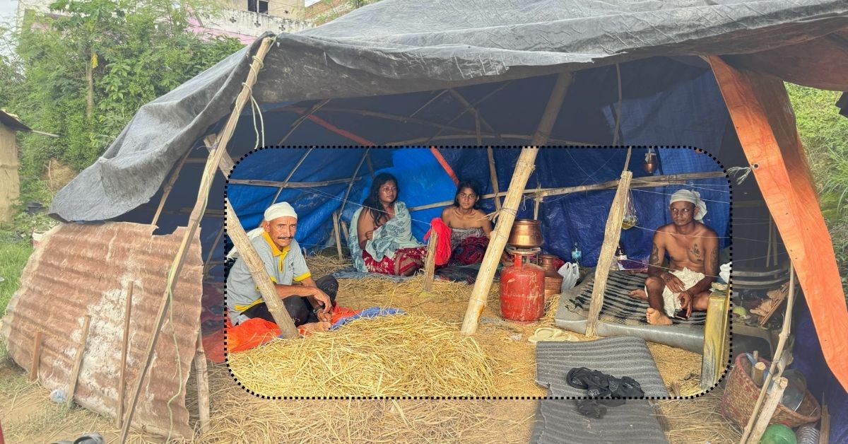 अर्काको जग्गामा त्रिपाल टाँगेर श्रीमतीको काजकिरिया गरिरहेका चन्द्रका परिवारलाई २ छाक टार्नै मुस्किल!