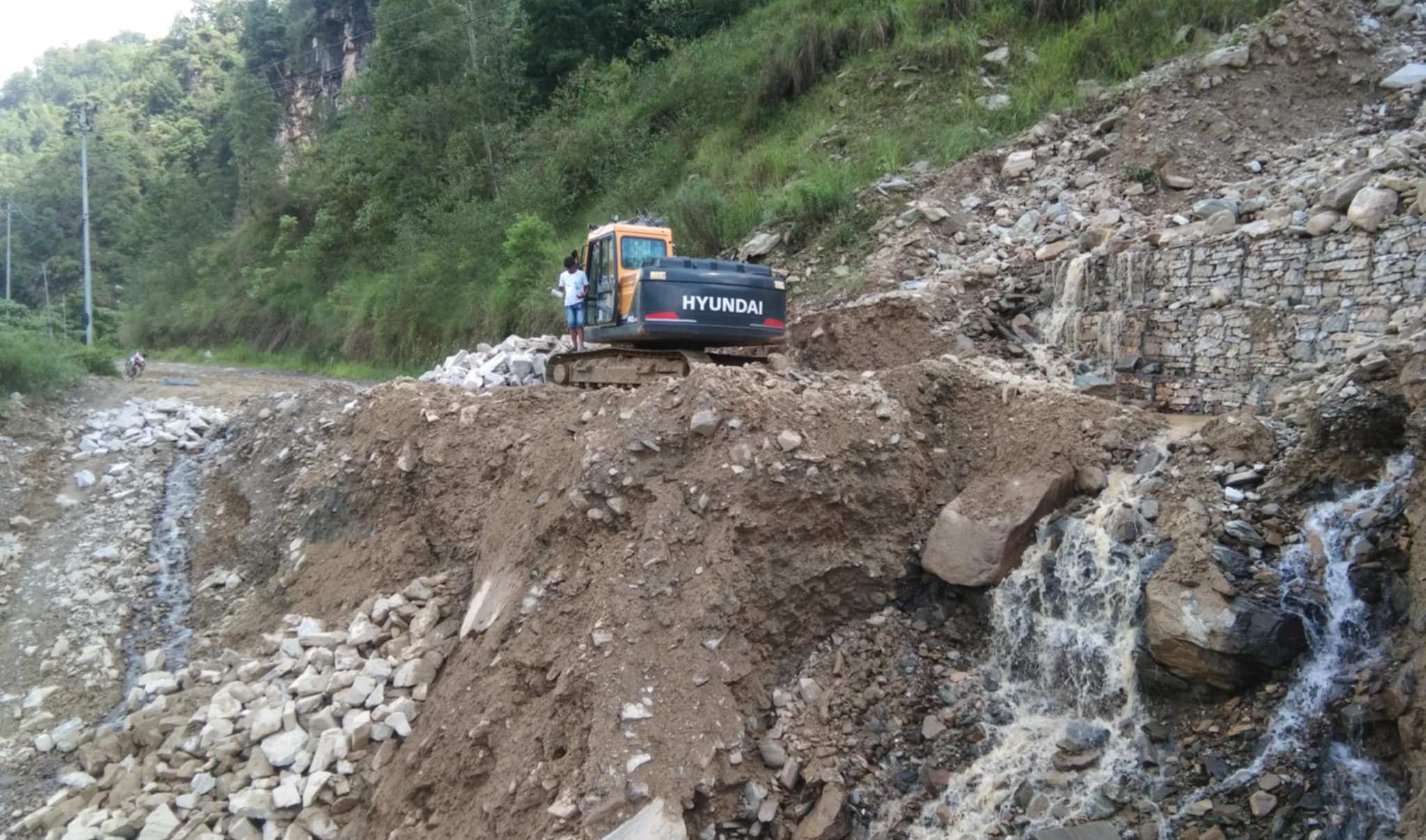 पहिरोले कालीगण्डकी करिडोर अवरुद्ध