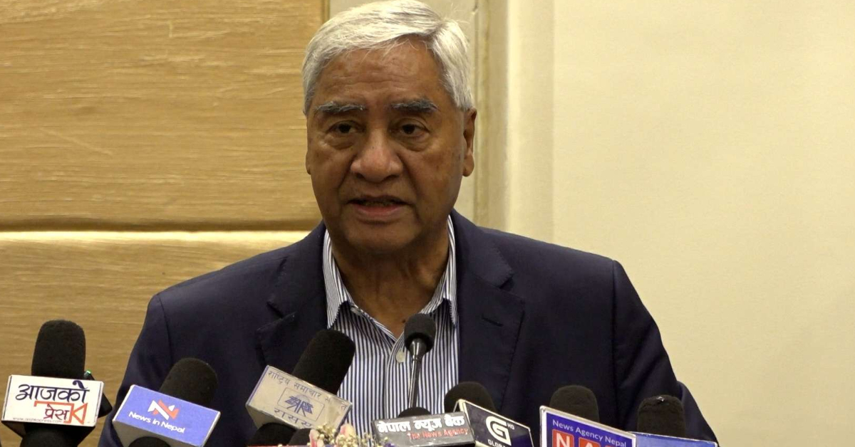 जोखिम उठाएर अर्थतन्त्रमा देखिएका समस्या समाधान गर्छौं : सभापति देउवा