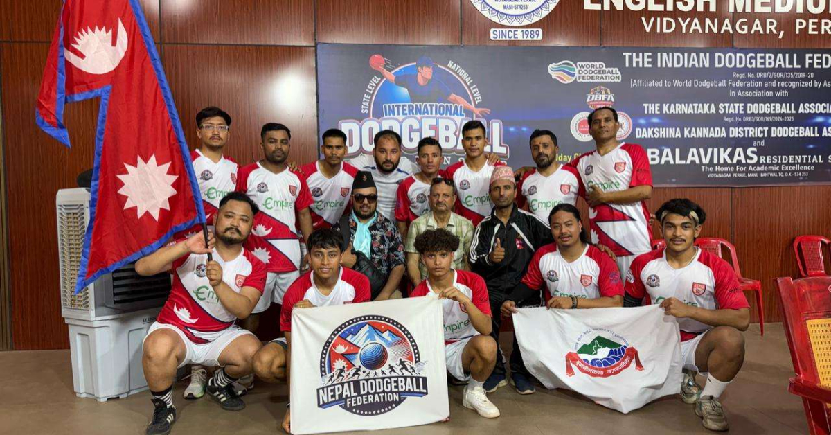 पहिलो अन्तर्राष्ट्रिय सहभागितामै नेपाली डजबल टोलीले जित्यो कास्य पदक