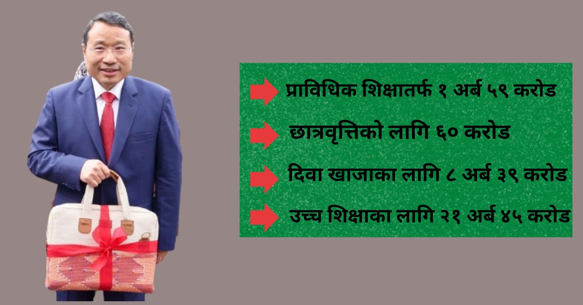 शिक्षामा सबैभन्दा बढी बजेट : केही कार्यक्रम थपिए, केही पुरानै ढर्राका !