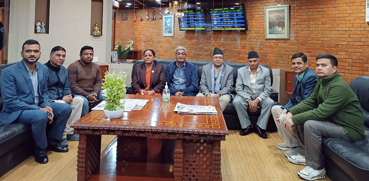 बहराइन उड्यो सभामुख घिमिरे नेतृत्वको टोली