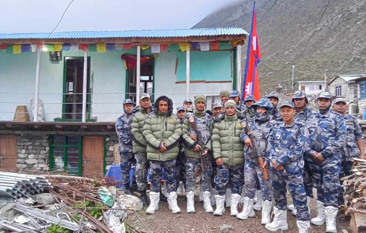 गोरखाको साम्दोमा सशस्त्र प्रहरीको बिओपी स्थापना