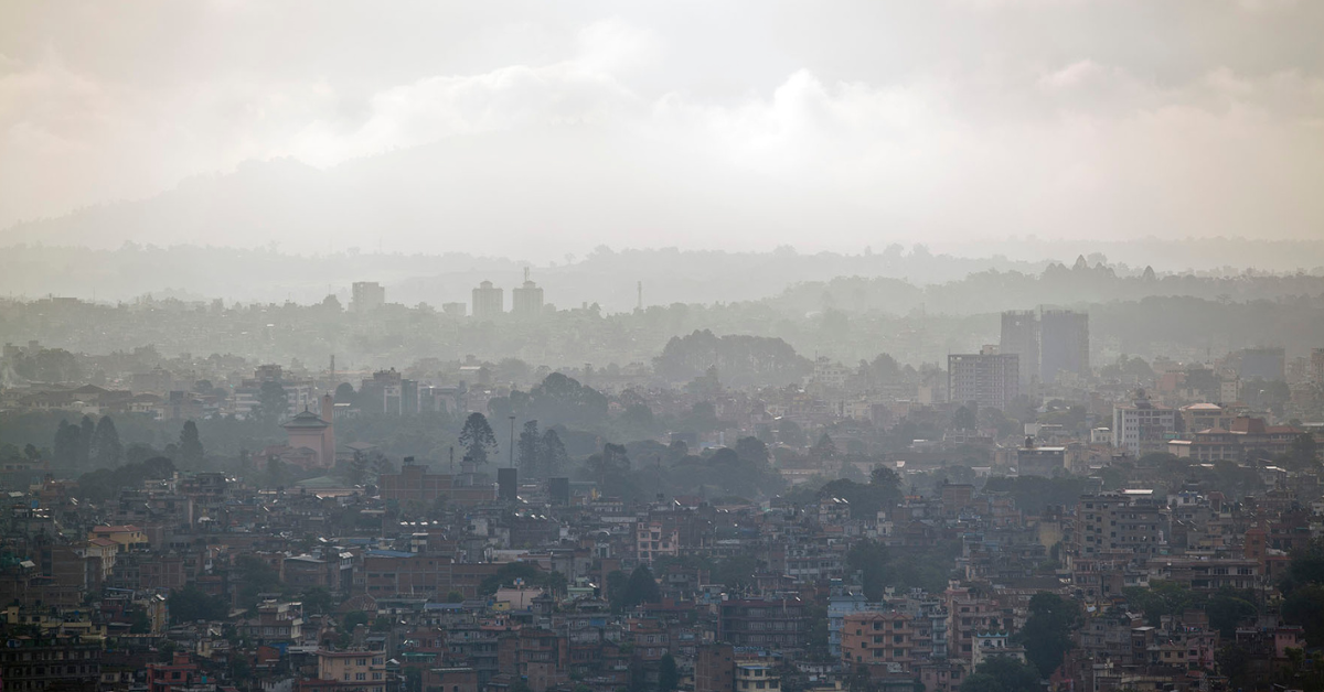 वायु प्रदूषित सहरहरुको सूचीमा विश्व नम्बर १ बन्यो काठमाडौं