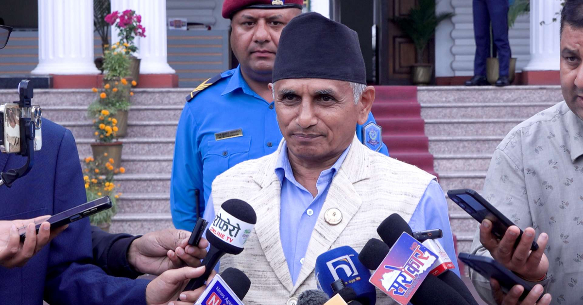 शीर्ष नेताहरूको छलफलमा पनि माओवादीले छाडेन गृहमन्त्रीको राजीनामाको अडान