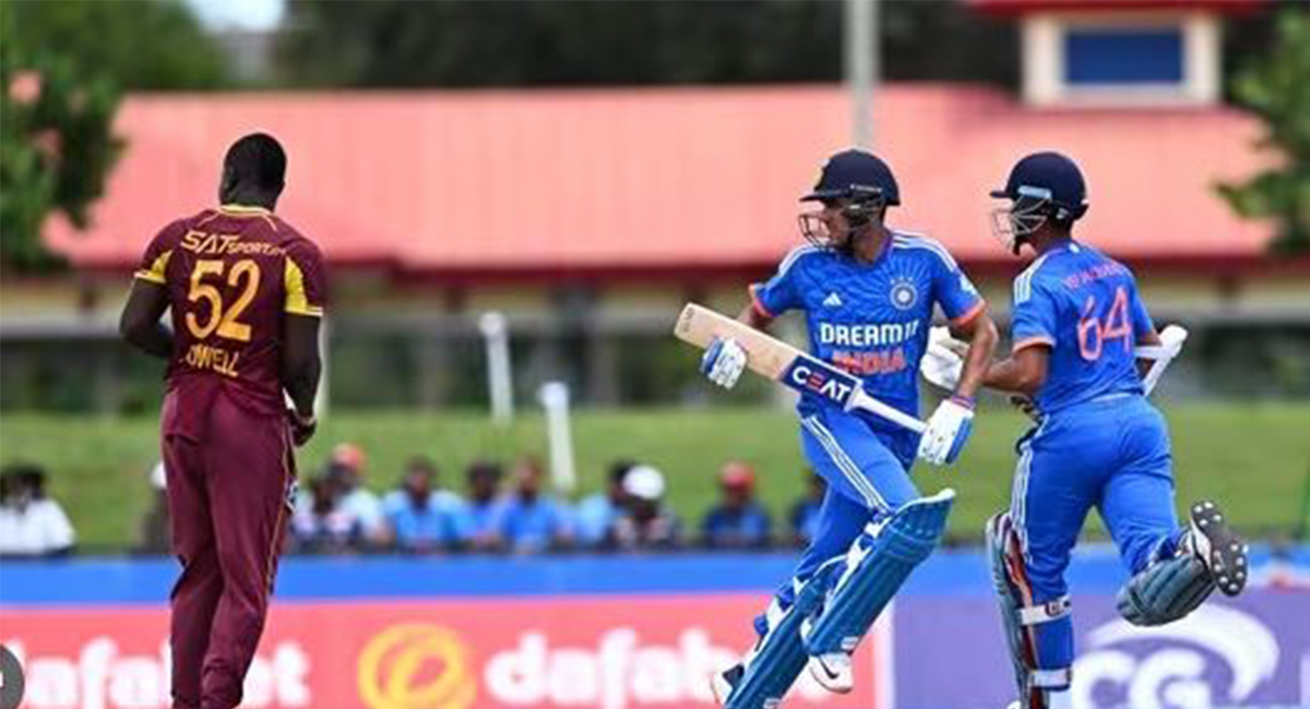 वेस्ट इन्डिजविरुद्ध सिरिजको अन्तिम खेलमा भारतलाई झड्का, ३ ओभर नपुग्दै २ विकेट हिँड्यो