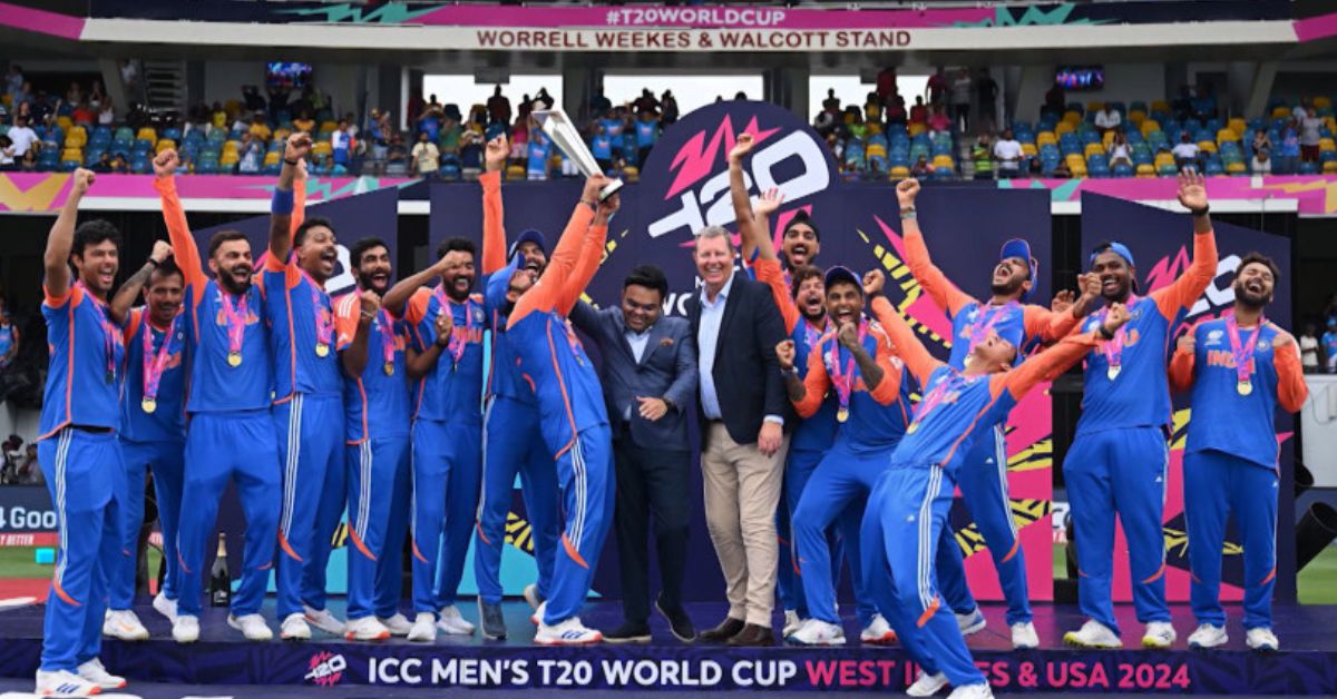 टी-२० विश्वकप जितेपछि भारतीय टोलीलाई १२५ करोड पुरस्कार