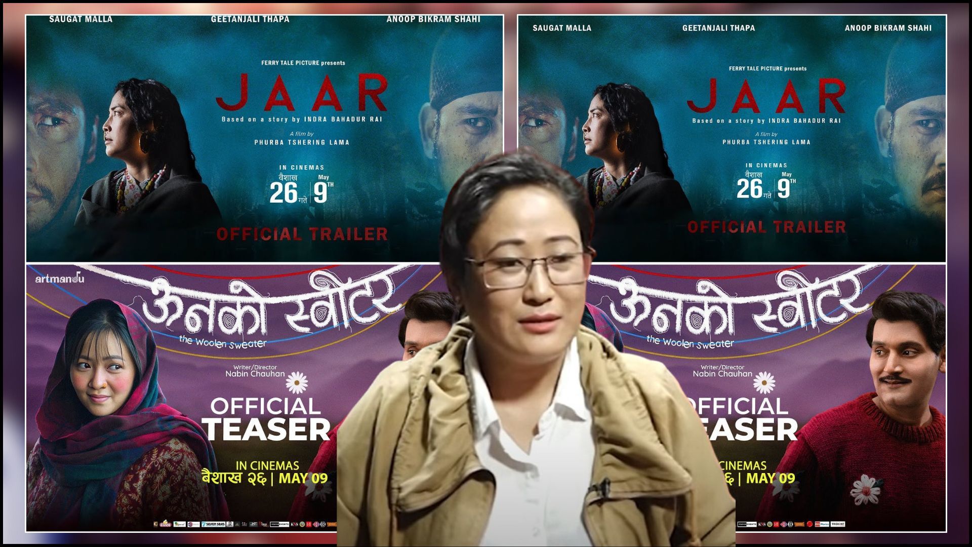 फिल्म ‘जार’ र ‘ऊनको स्विटर’ हलमा भिड्दा झुमा लिम्बुलाई सकस