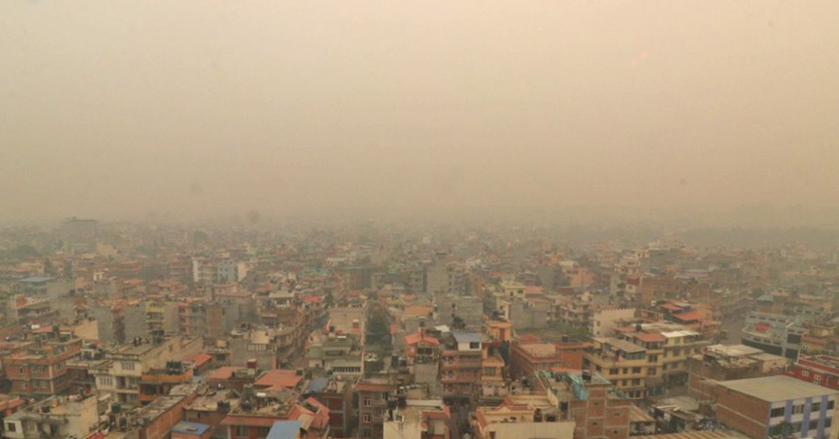 स्वास्थ्य मन्त्रालयले भन्यो- 'काठमाडौंमा वायु प्रदूषण बढ्यो, बाहिर निस्किँदा मास्क​​​​​​​ लगाउनू'