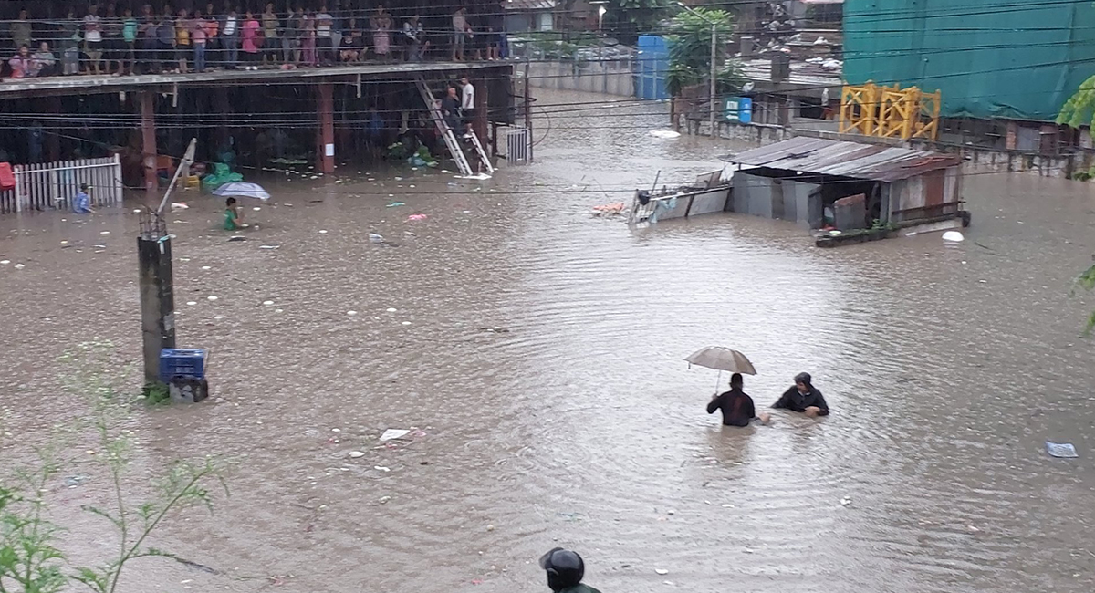 काठमाडौँ उपत्यकामा भारी वर्षा : नदी किनार आसपास सतर्क रहन आग्रह