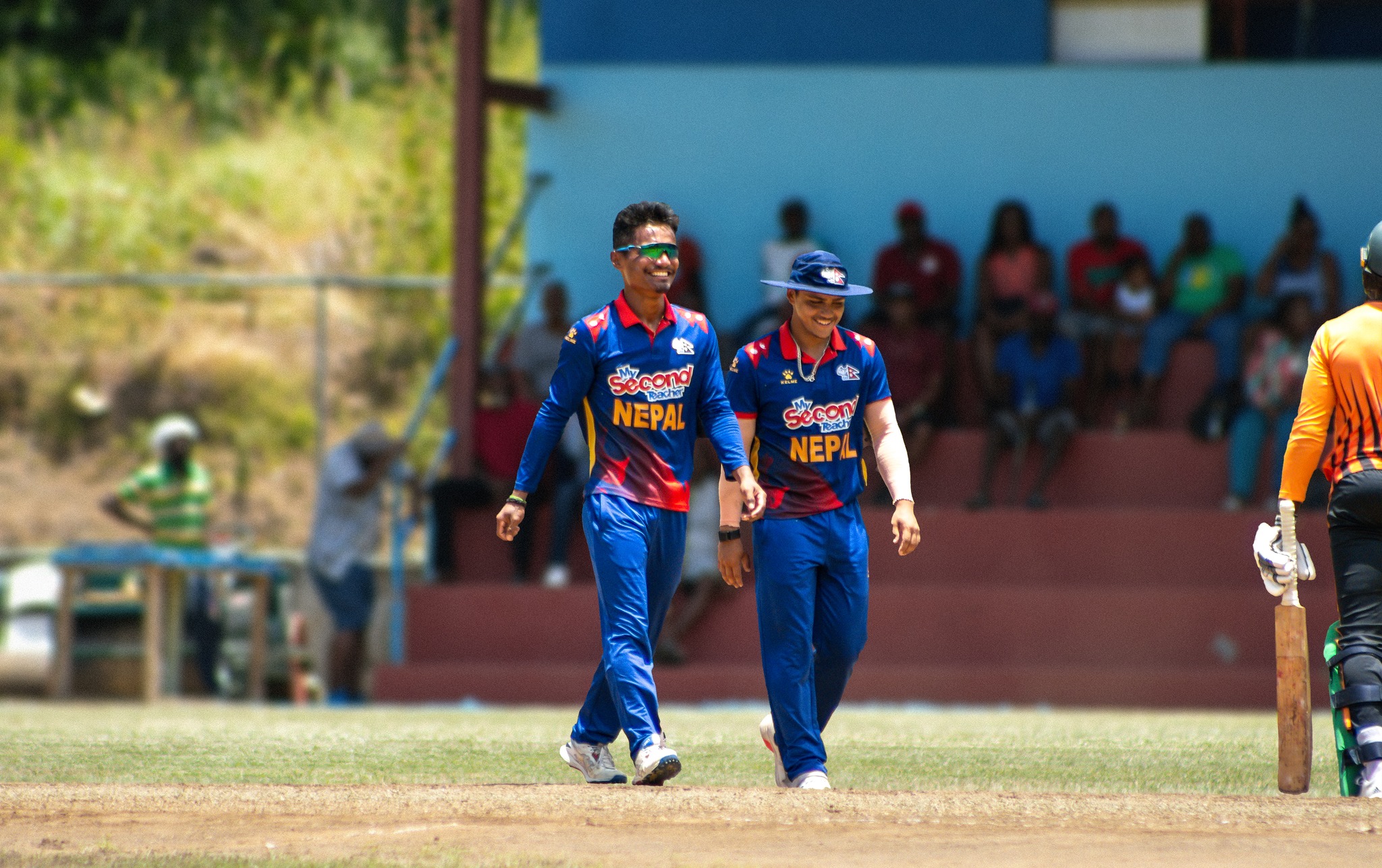 दोस्रो अभ्यास खेलमा  ह्युस्टन हरिकेन्सलाई २७ रनले हराउँदै नेपाल विजयी
