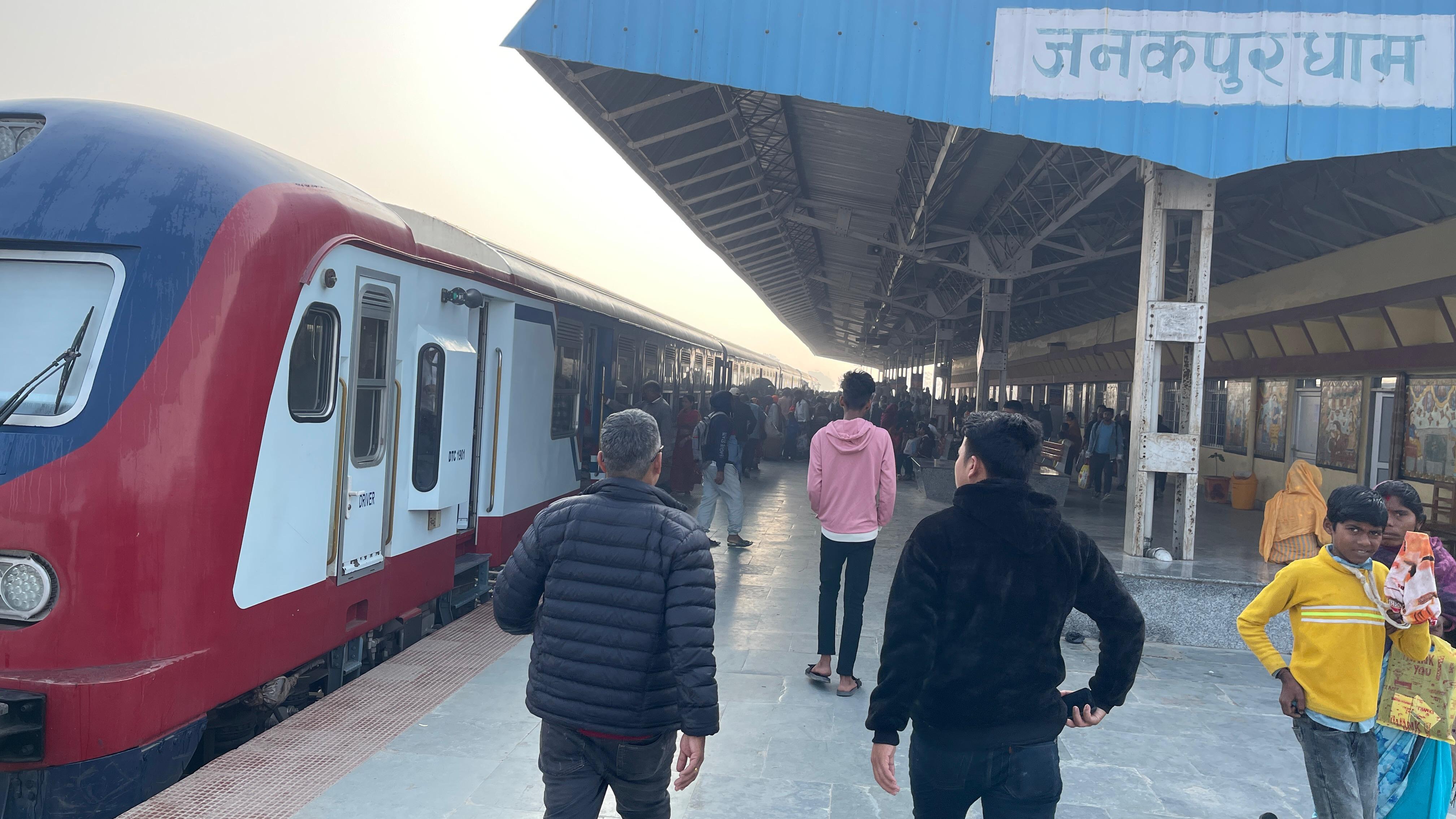 जनकपुर-जयनगर रेल ७२ घण्टा बन्द