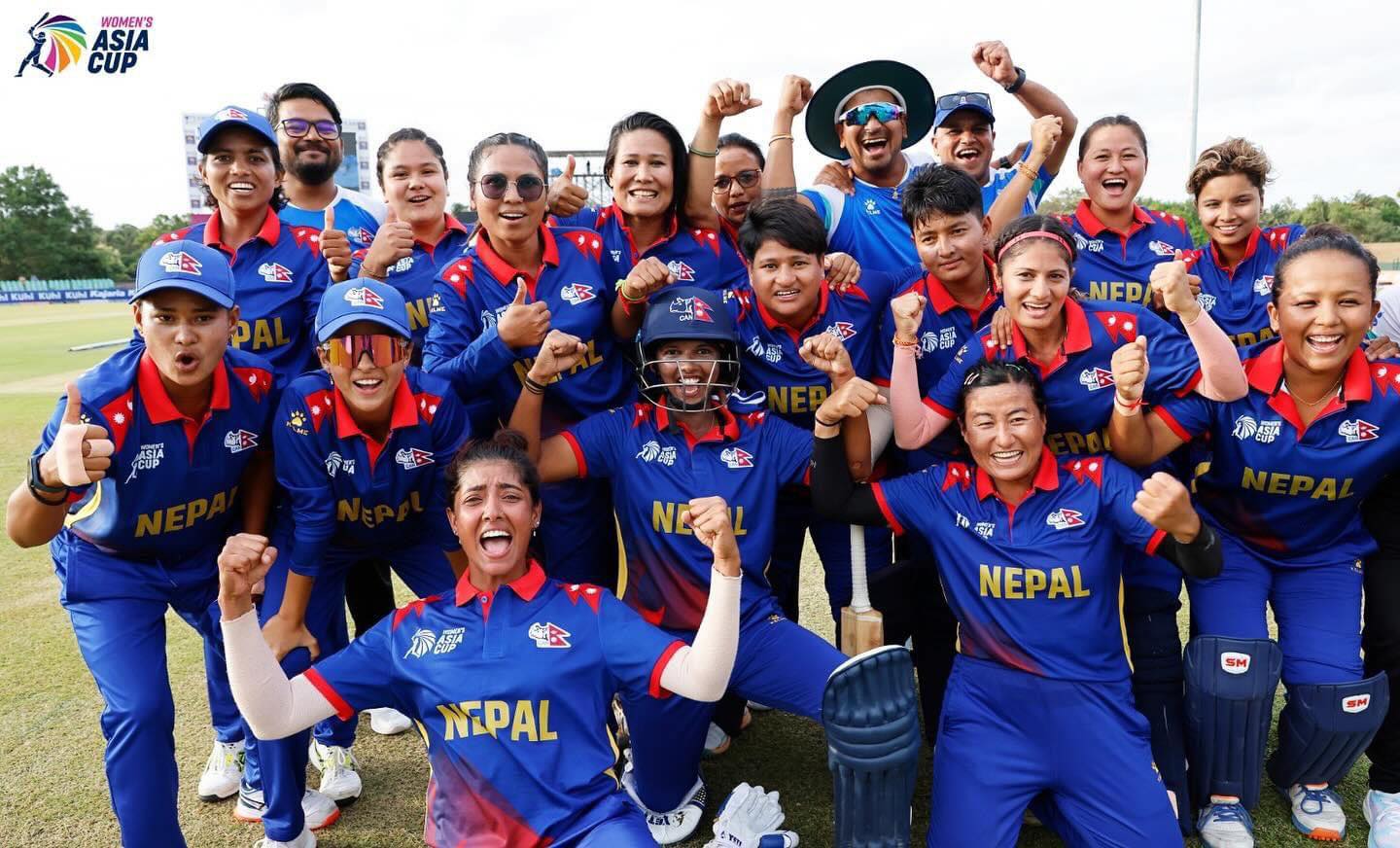 स्वदेश फर्किँदै नेपाली महिला क्रिकेट टोली