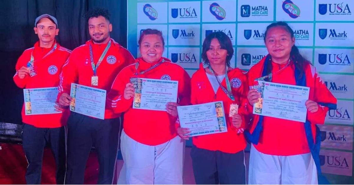 प्रथम दक्षिण एसियाली कुराँश च्याम्पियनसिपमा नेपाललाई २ स्वर्णसहित ५ पदक