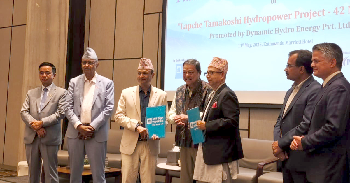 एनएमबी बैंकले गर्यो दुई जलविद्युत् परियोजनाको वित्तीय व्यवस्थापन सम्पन्न