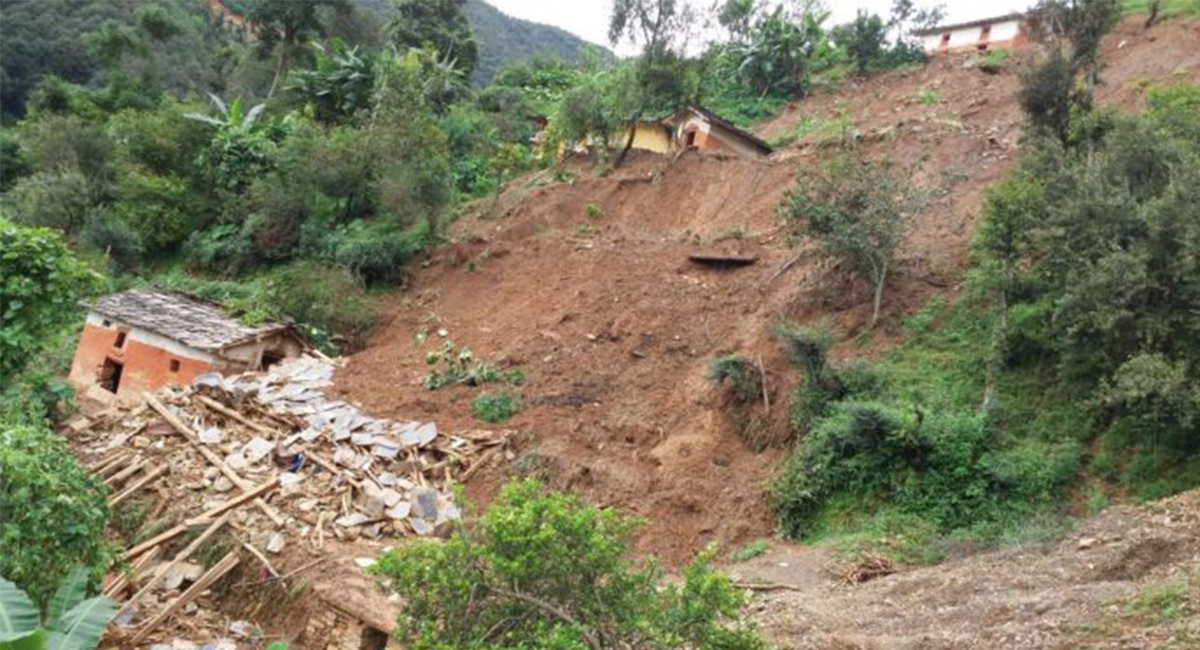 बझाङमा पहिरोमा परी बेपत्ता भएका चारै जनाको शव फेला