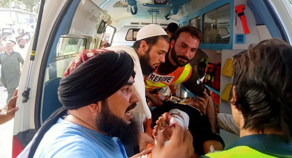 पाकिस्तान विष्फोटमा मृत्यु हुनेको संख्या ४४ पुग्यो, अहिलेसम्म कसैले लिएन जिम्मा