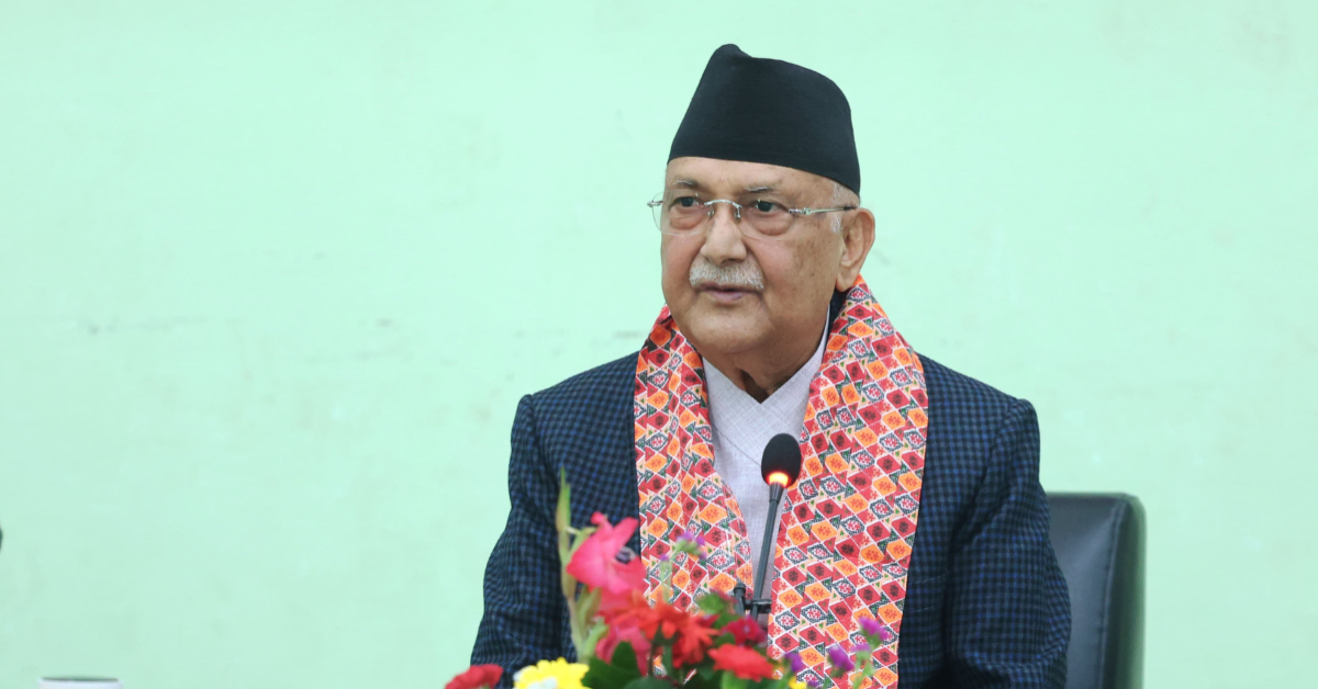 देशको तीव्र विकासका लागि एमालेको बहुमत चाहिन्छ : अध्यक्ष ओली