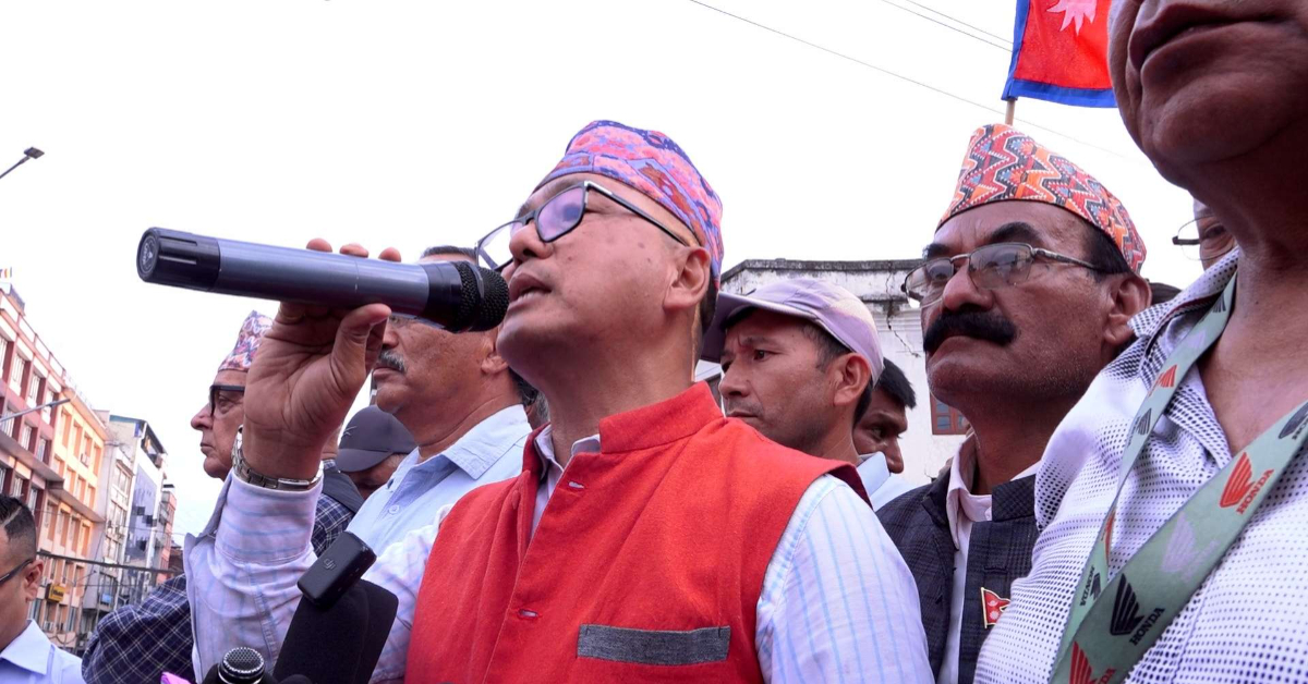 एक दिनको धक्काले भ्रष्ट व्यवस्था ढल्छ : राजेन्द्र लिङ्देन