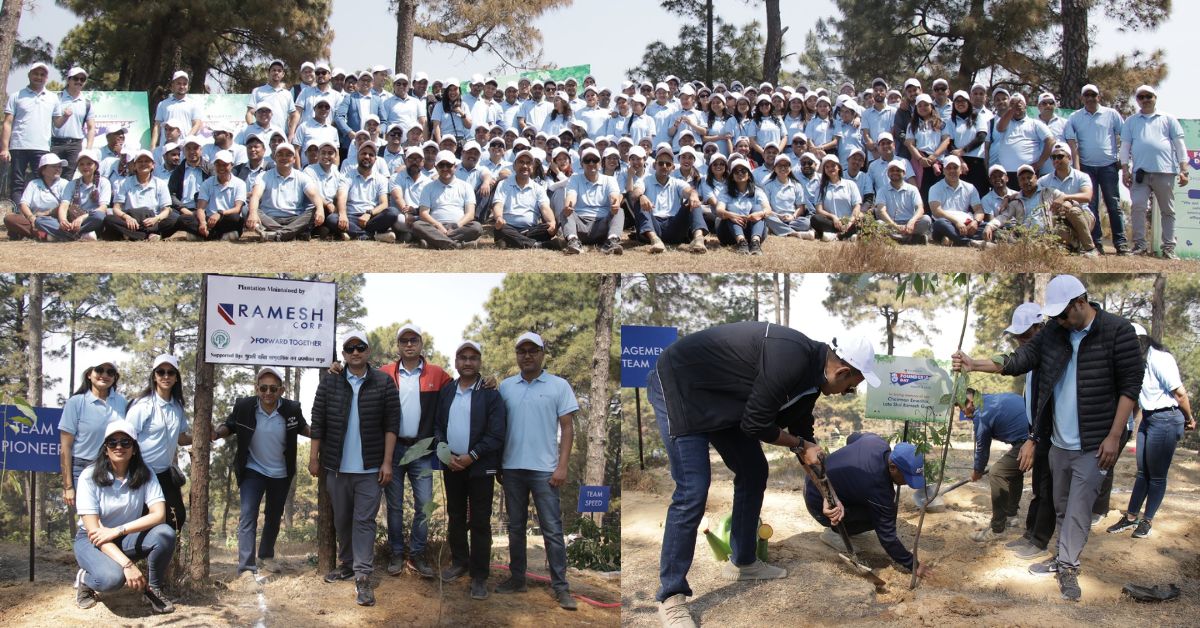 रमेश कर्पको संस्थापक दिवसमा वृक्षारोपण