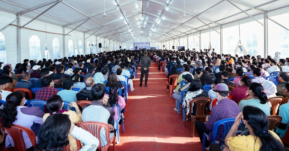 एमाले र राजावादीको प्रदर्शनले काठमाडौं महानगरको ‘सीप मेला’ रोकियो