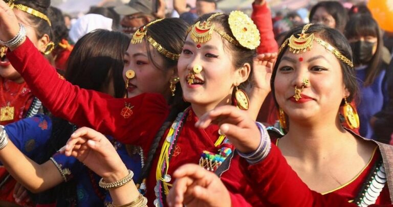 पितृको मान र प्रकृतिको सम्मानमा आज उँधौली पर्व मनाउँदै किराँत समुदाय