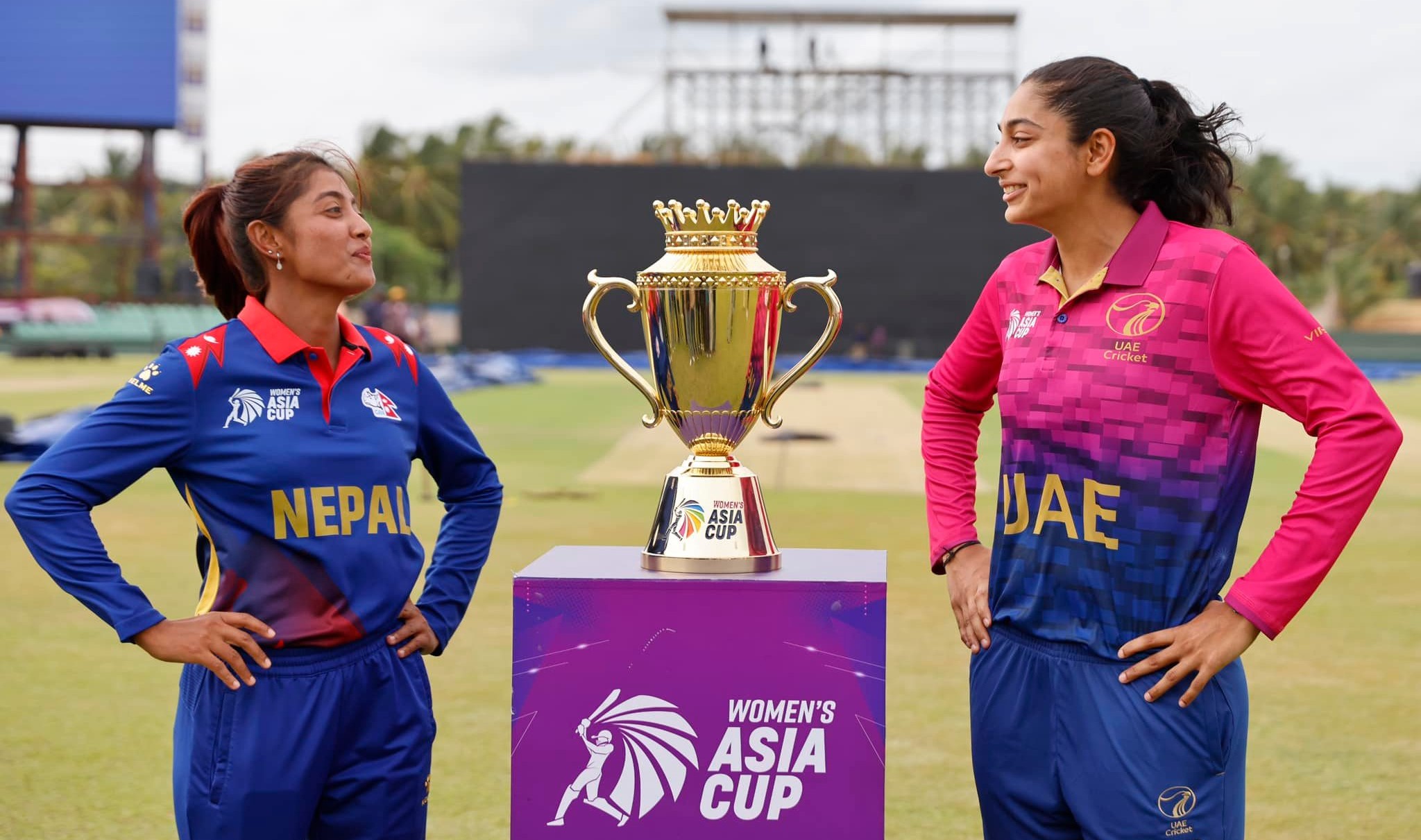 महिला एसिया कप आजदेखि शुरू हुँदै, उद्घाटन खेलमा नेपालले यूएईको सामना गर्ने