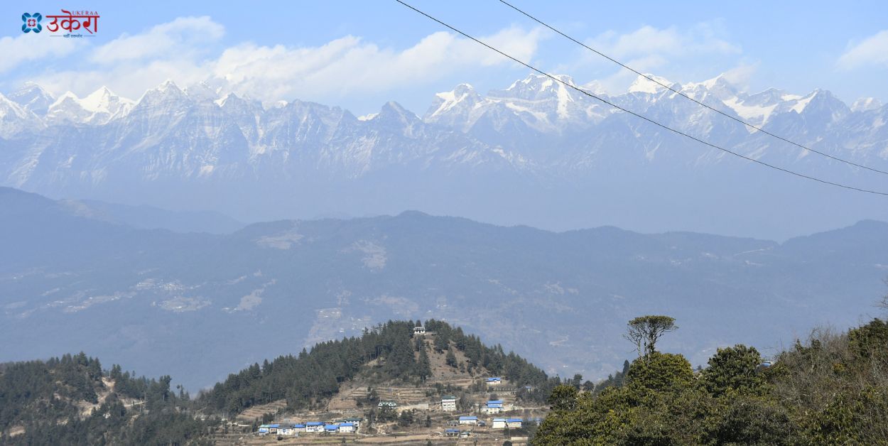 कालो पहाड बन्दै गएको हिमाल।